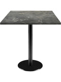 Mesa Industrial de 70 x 70 cm con Acabado Imitacion Piedra y Efecto
